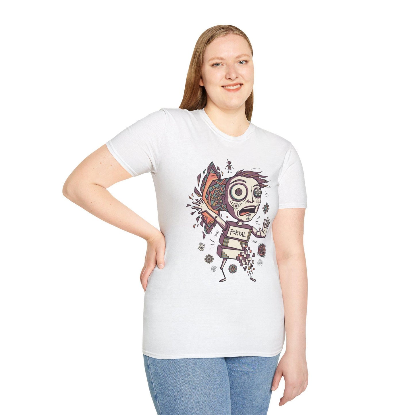 Sacred Geometry Shirt | DMT Portal Tee | Hyperspace T Shirt | Psychedelic Art Graphic Tee | Trippy Visionary Shirt | Consciousness Gift