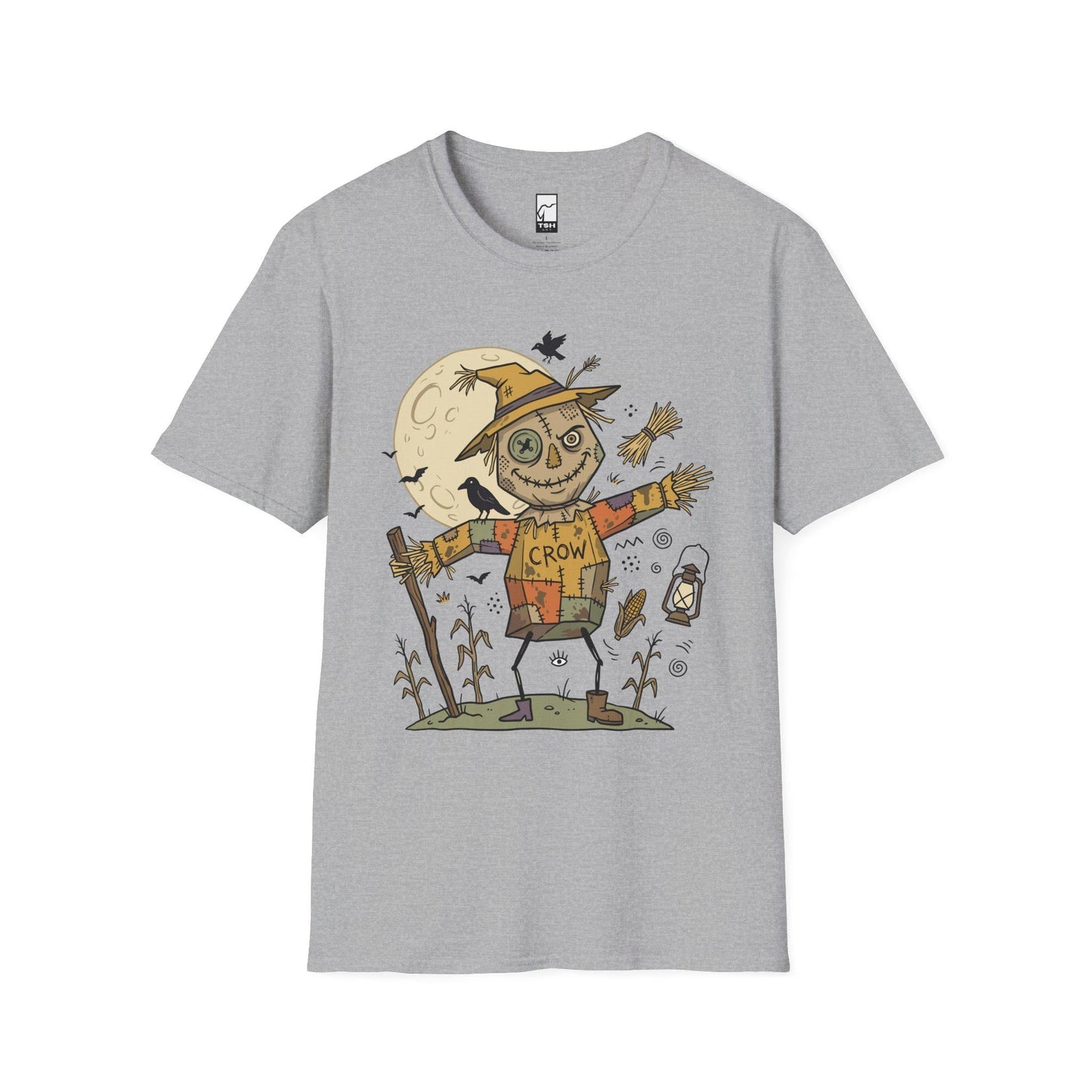 Funny Scarecrow Shirt | Halloween Scarecrow Tee | Autumn Harvest Tee | Fall Festival T Shirt | Vintage Spooky Tee | Unisex Halloween Gift