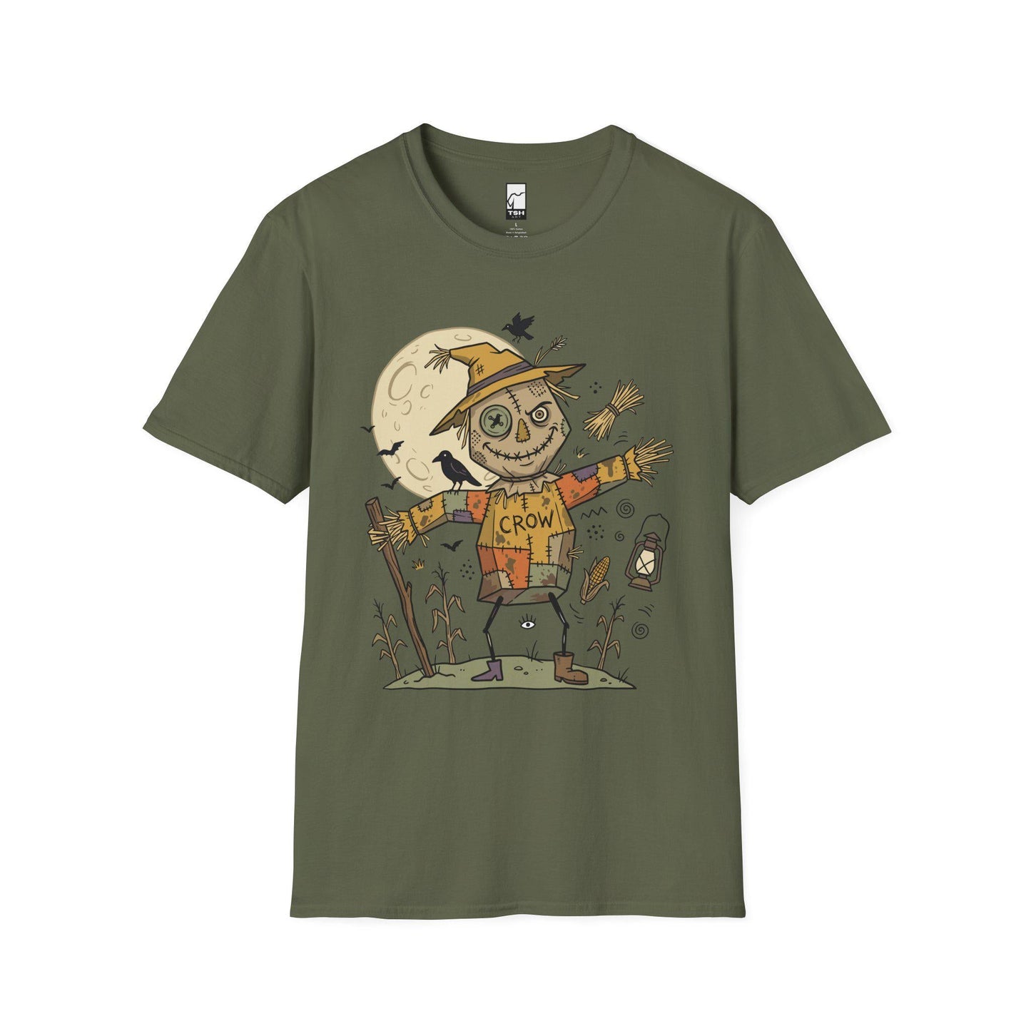 Funny Scarecrow Shirt | Halloween Scarecrow Tee | Autumn Harvest Tee | Fall Festival T Shirt | Vintage Spooky Tee | Unisex Halloween Gift