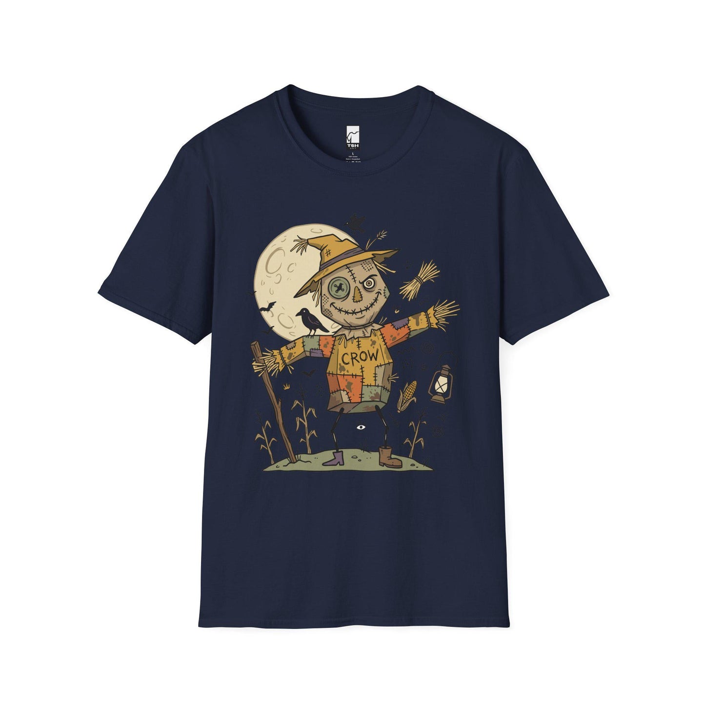 Funny Scarecrow Shirt | Halloween Scarecrow Tee | Autumn Harvest Tee | Fall Festival T Shirt | Vintage Spooky Tee | Unisex Halloween Gift