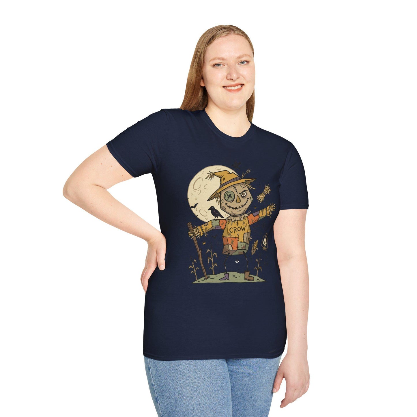 Funny Scarecrow Shirt | Halloween Scarecrow Tee | Autumn Harvest Tee | Fall Festival T Shirt | Vintage Spooky Tee | Unisex Halloween Gift