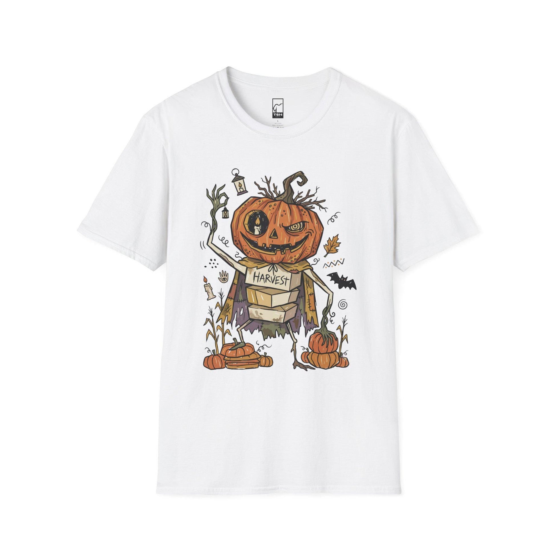 Funny Pumpkin T-Shirt | Jack O Lantern Shirt | Halloween Graphic Tee | Spooky Pumpkin Shirt | Fall Harvest Tee | Unisex Halloween Gift