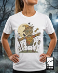 Funny Scarecrow Shirt | Halloween Scarecrow Tee | Autumn Harvest Tee | Fall Festival T Shirt | Vintage Spooky Tee | Unisex Halloween Gift