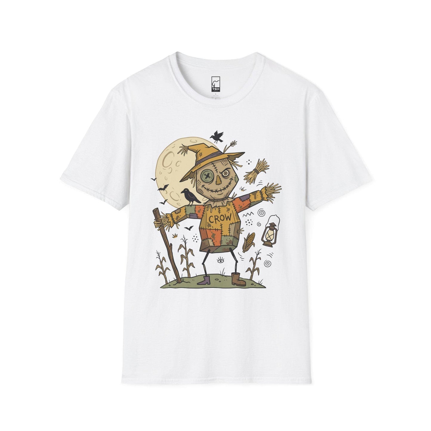 Funny Scarecrow Shirt | Halloween Scarecrow Tee | Autumn Harvest Tee | Fall Festival T Shirt | Vintage Spooky Tee | Unisex Halloween Gift
