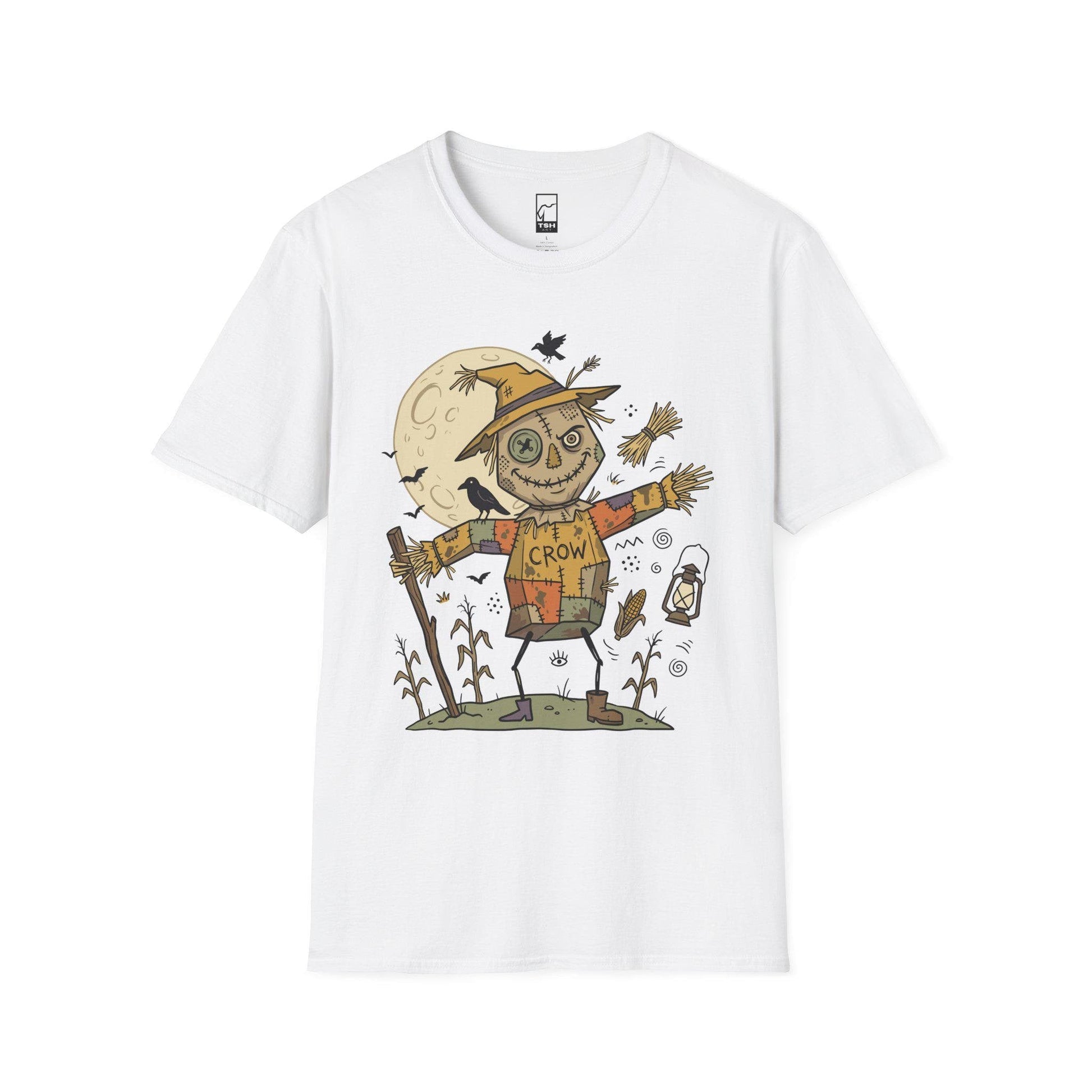 Funny Scarecrow Shirt | Halloween Scarecrow Tee | Autumn Harvest Tee | Fall Festival T Shirt | Vintage Spooky Tee | Unisex Halloween Gift