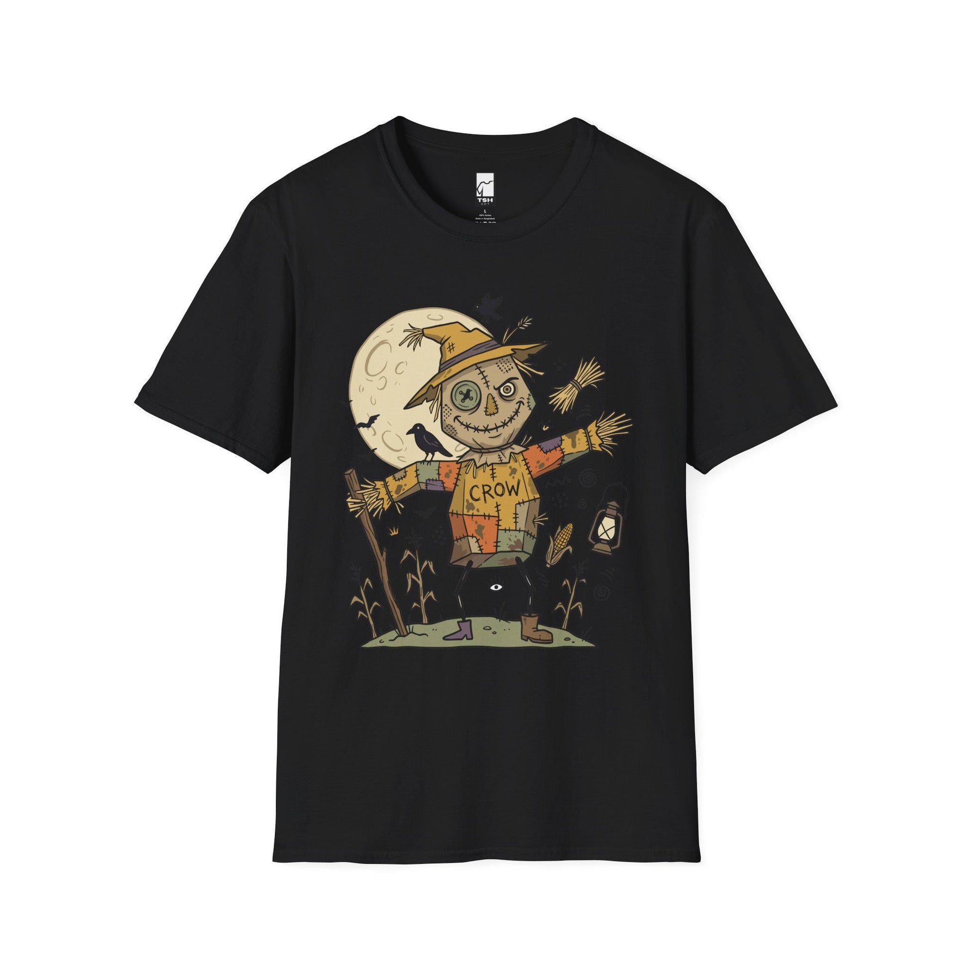 Funny Scarecrow Shirt | Halloween Scarecrow Tee | Autumn Harvest Tee | Fall Festival T Shirt | Vintage Spooky Tee | Unisex Halloween Gift