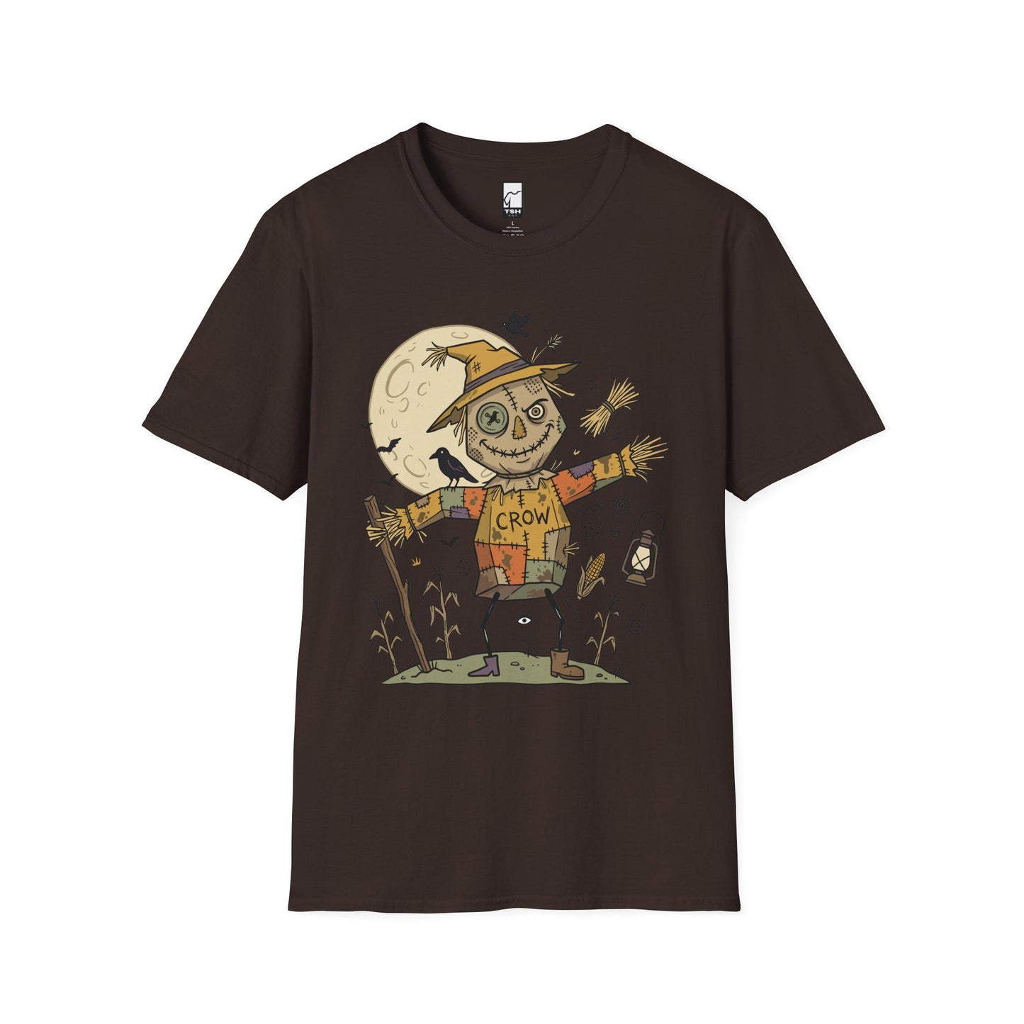 Funny Scarecrow Shirt | Halloween Scarecrow Tee | Autumn Harvest Tee | Fall Festival T Shirt | Vintage Spooky Tee | Unisex Halloween Gift
