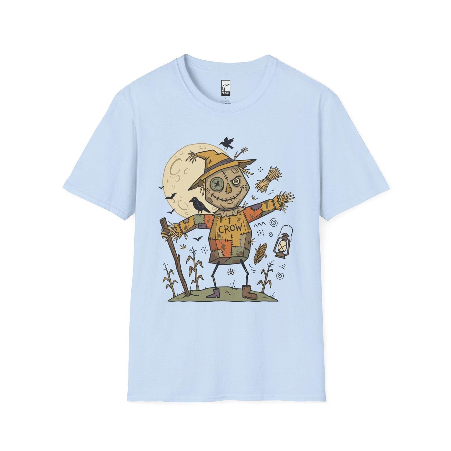 Funny Scarecrow Shirt | Halloween Scarecrow Tee | Autumn Harvest Tee | Fall Festival T Shirt | Vintage Spooky Tee | Unisex Halloween Gift