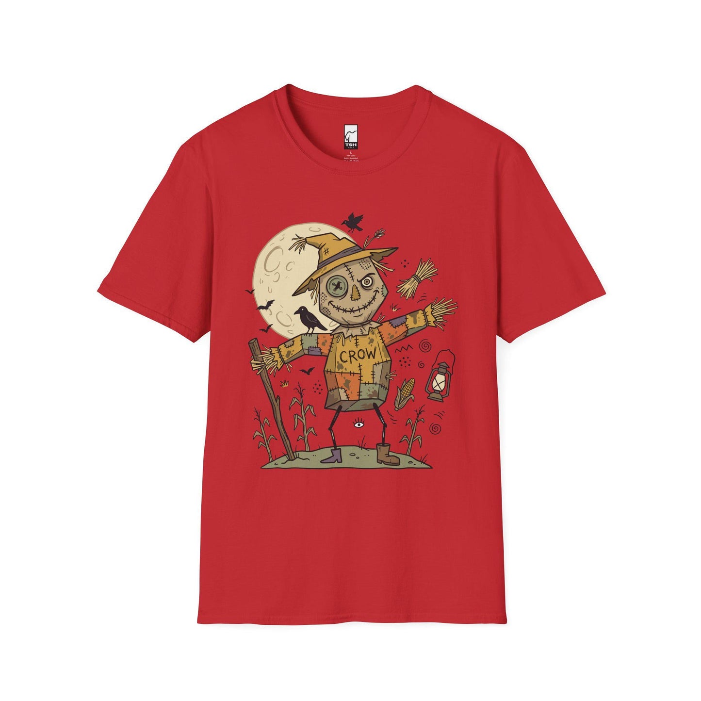 Funny Scarecrow Shirt | Halloween Scarecrow Tee | Autumn Harvest Tee | Fall Festival T Shirt | Vintage Spooky Tee | Unisex Halloween Gift