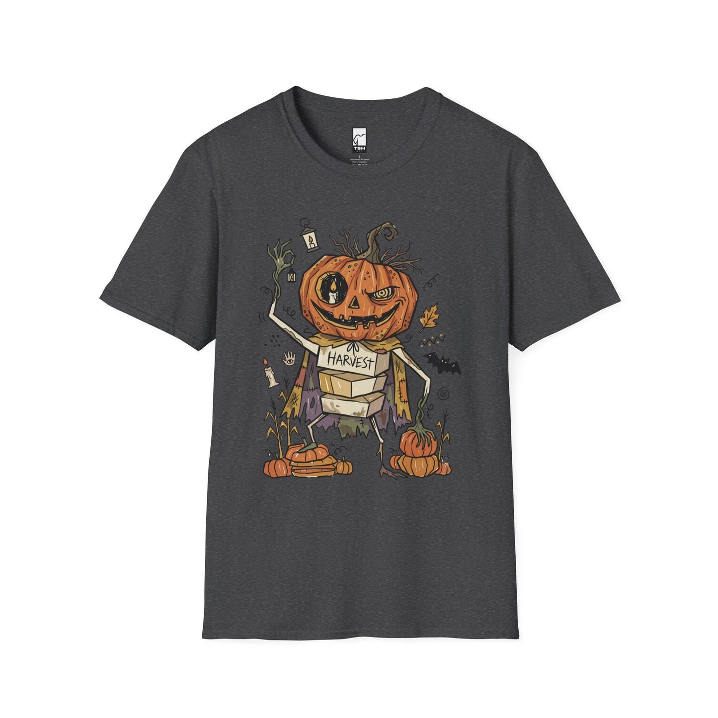 Funny Pumpkin T-Shirt | Jack O Lantern Shirt | Halloween Graphic Tee | Spooky Pumpkin Shirt | Fall Harvest Tee | Unisex Halloween Gift