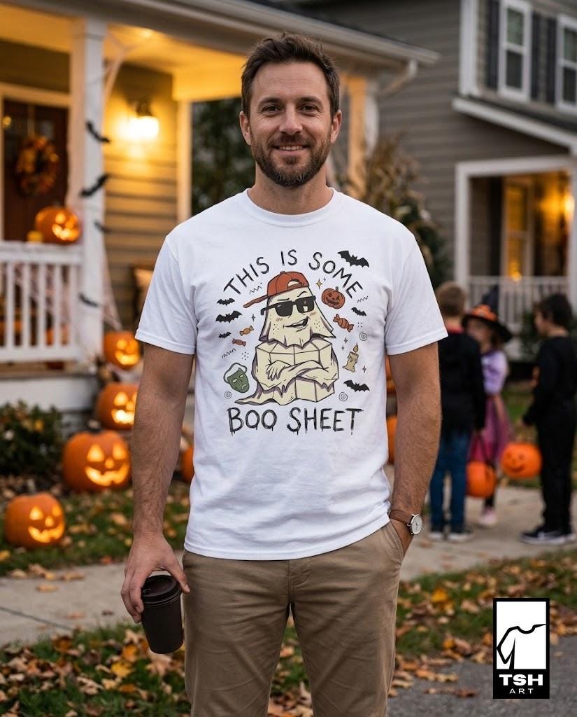 Halloween Funny Ghost Shirt | Funny Boo Sheet Tee | Cool Ghost T Shirt | Sassy Spooky Quote Tee | Vintage Sassy Ghost Tee | Unisex Gift