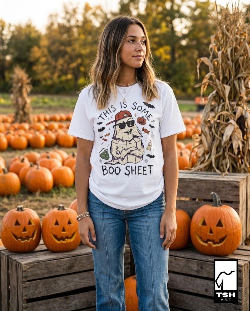 Halloween Funny Ghost Shirt | Funny Boo Sheet Tee | Cool Ghost T Shirt | Sassy Spooky Quote Tee | Vintage Sassy Ghost Tee | Unisex Gift
