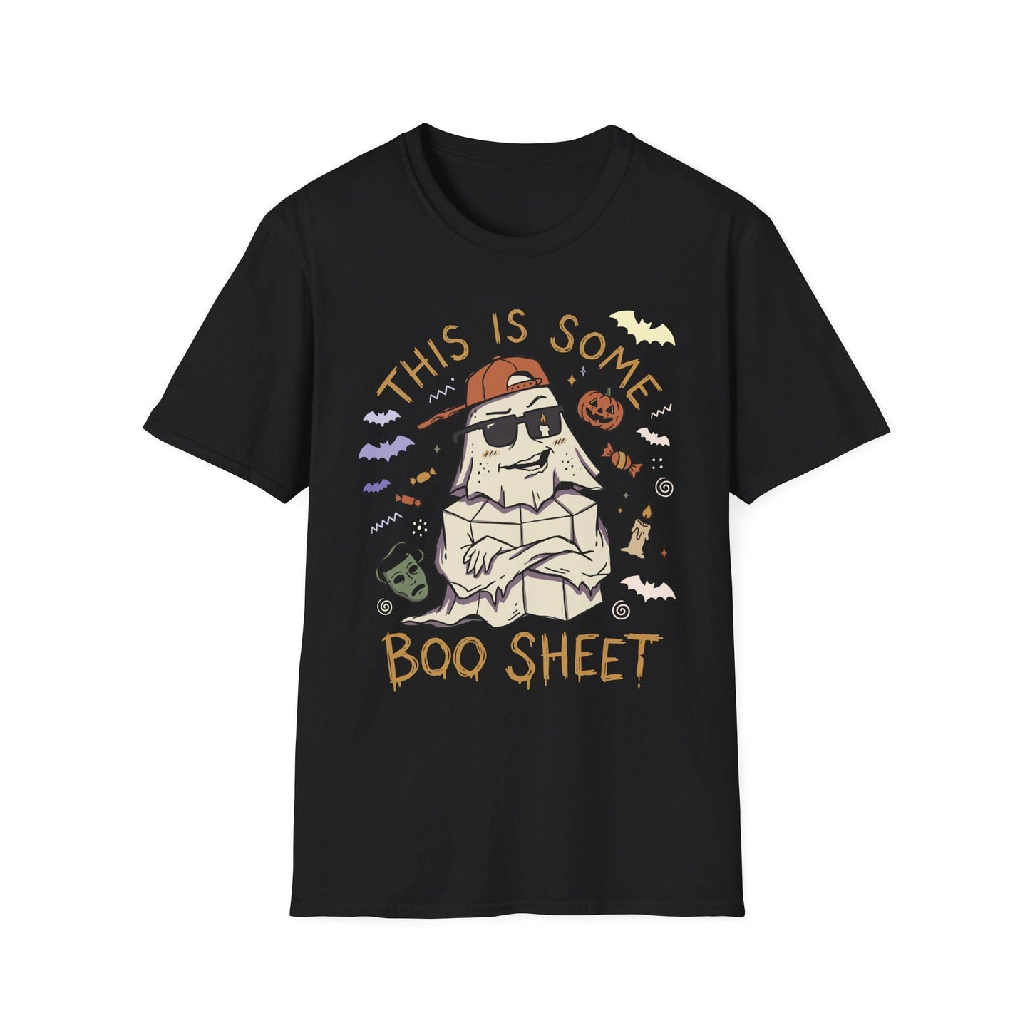 Halloween Funny Ghost Shirt | Funny Boo Sheet Tee | Cool Ghost T Shirt | Sassy Spooky Quote Tee | Vintage Sassy Ghost Tee | Unisex Gift