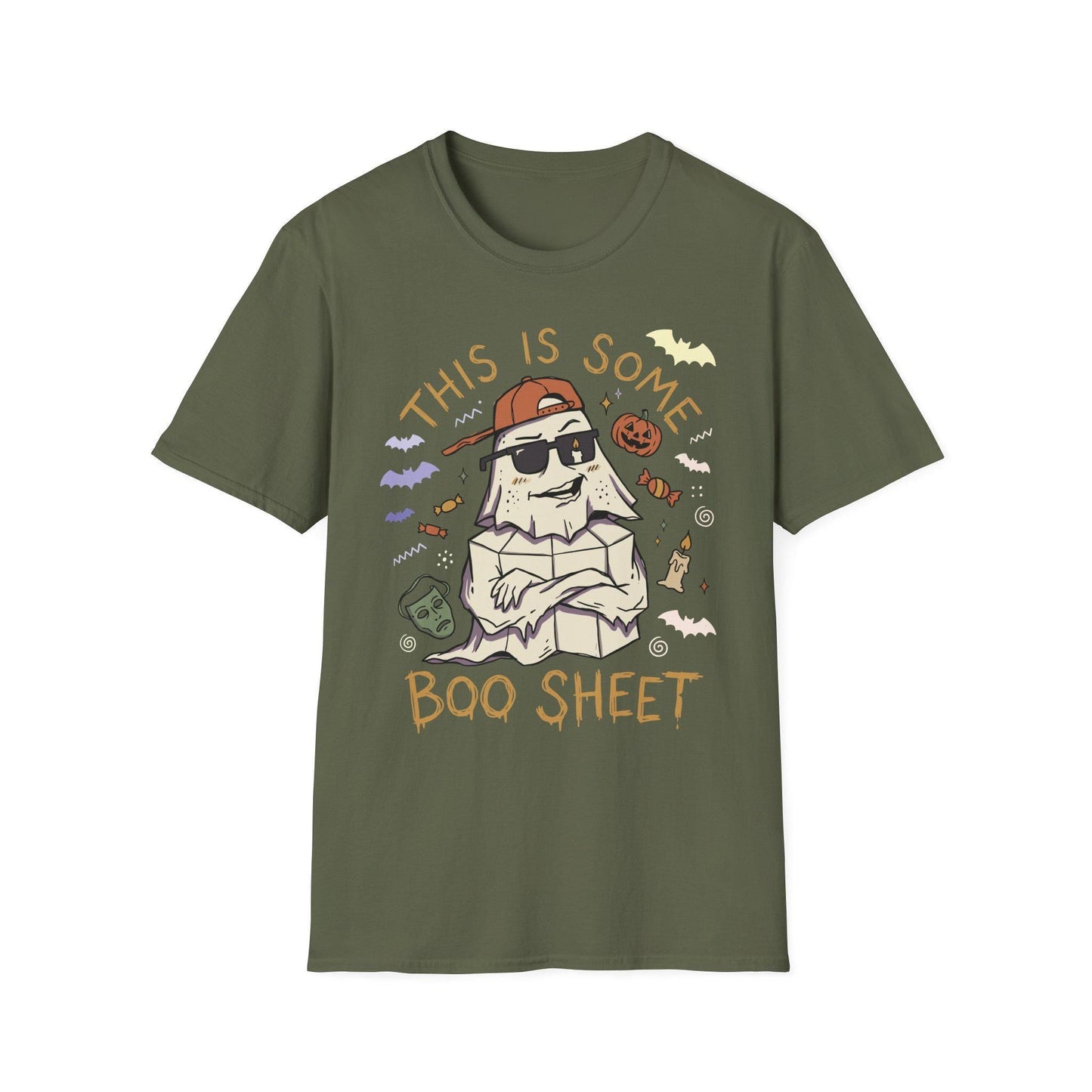 Halloween Funny Ghost Shirt | Funny Boo Sheet Tee | Cool Ghost T Shirt | Sassy Spooky Quote Tee | Vintage Sassy Ghost Tee | Unisex Gift